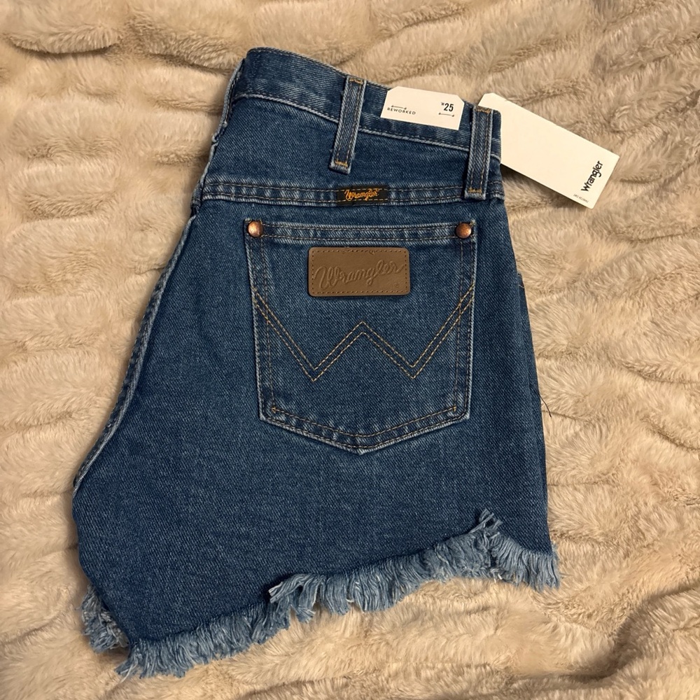 Wrangler Classic Blue Denim Shorts